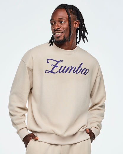 Class of 2001 Oversized Pullover Waffle Sweatshirt