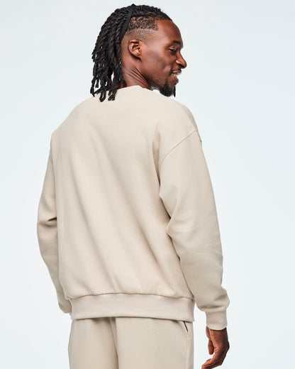 Class of 2001 Oversized Pullover Waffle Sweatshirt