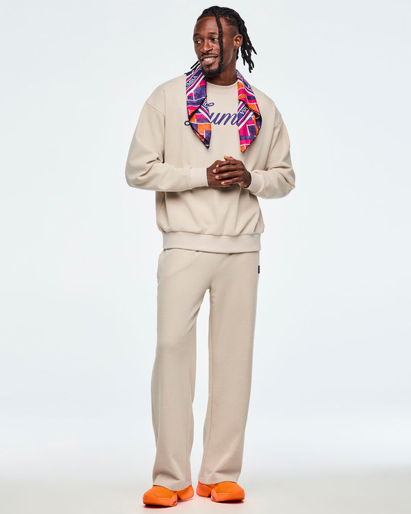 Class of 2001 Oversized Pullover Waffle Sweatshirt