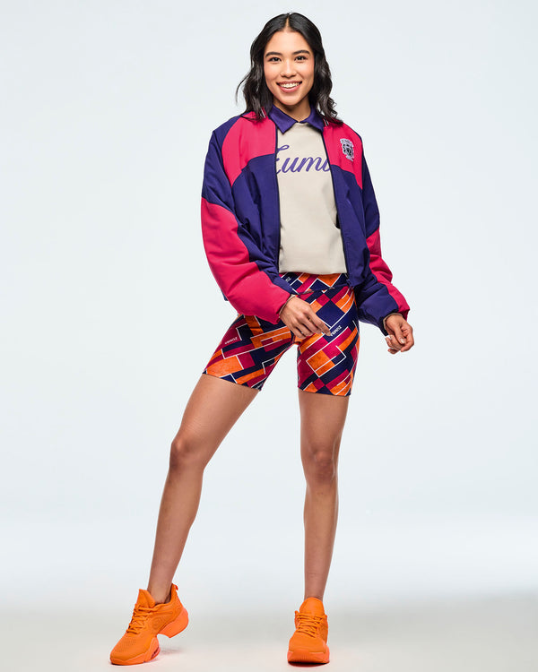 Class of 2001 Color Blocked Puffer Jacket