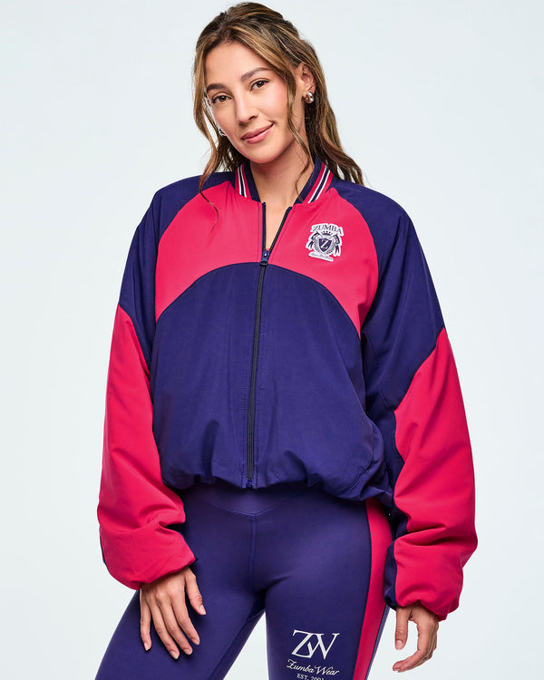 Class of 2001 Color Blocked Puffer Jacket