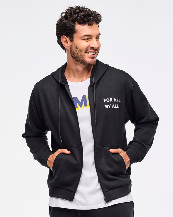 Zumba Multicolor Logo Zip-Up Hoodie