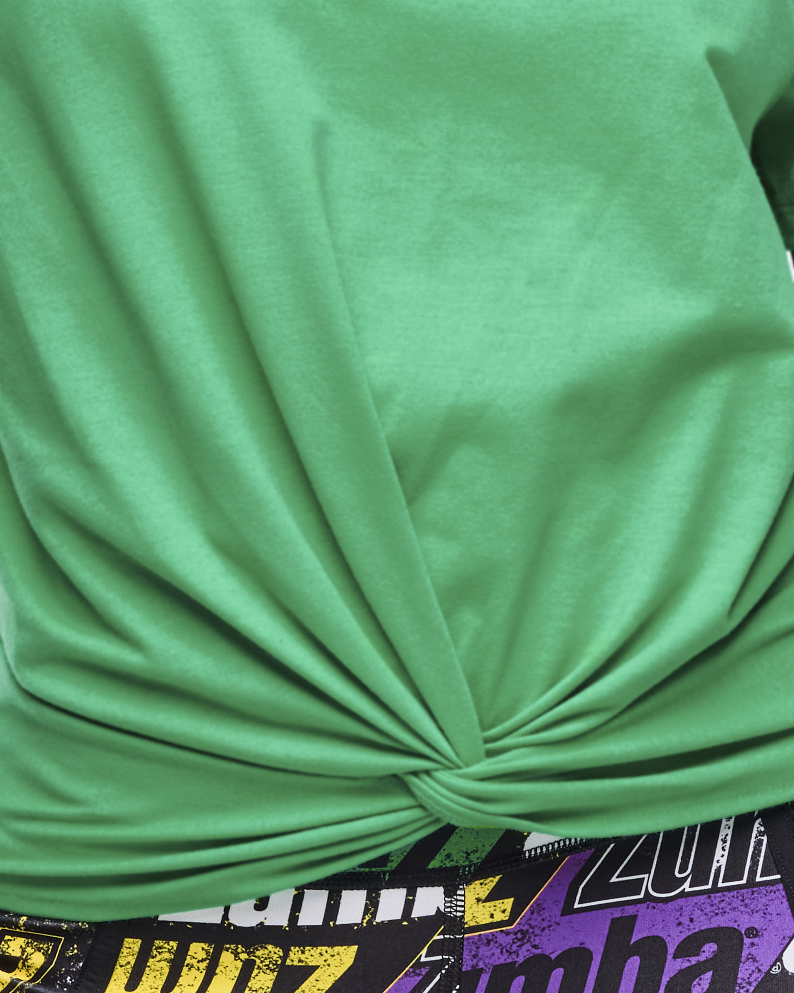 Apres Zumba Short Sleeve Front Twist Top – Zumba Wear | STRONG iD