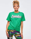 Apres Zumba Short Sleeve Front Twist Top