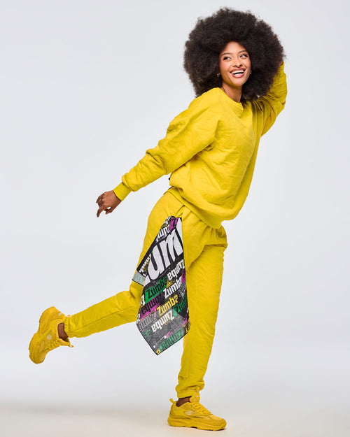 Apres Zumba Oversized Pullover Sweatshirt