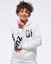 Zumba Sparkle Oversized Zip-Up Hoodie