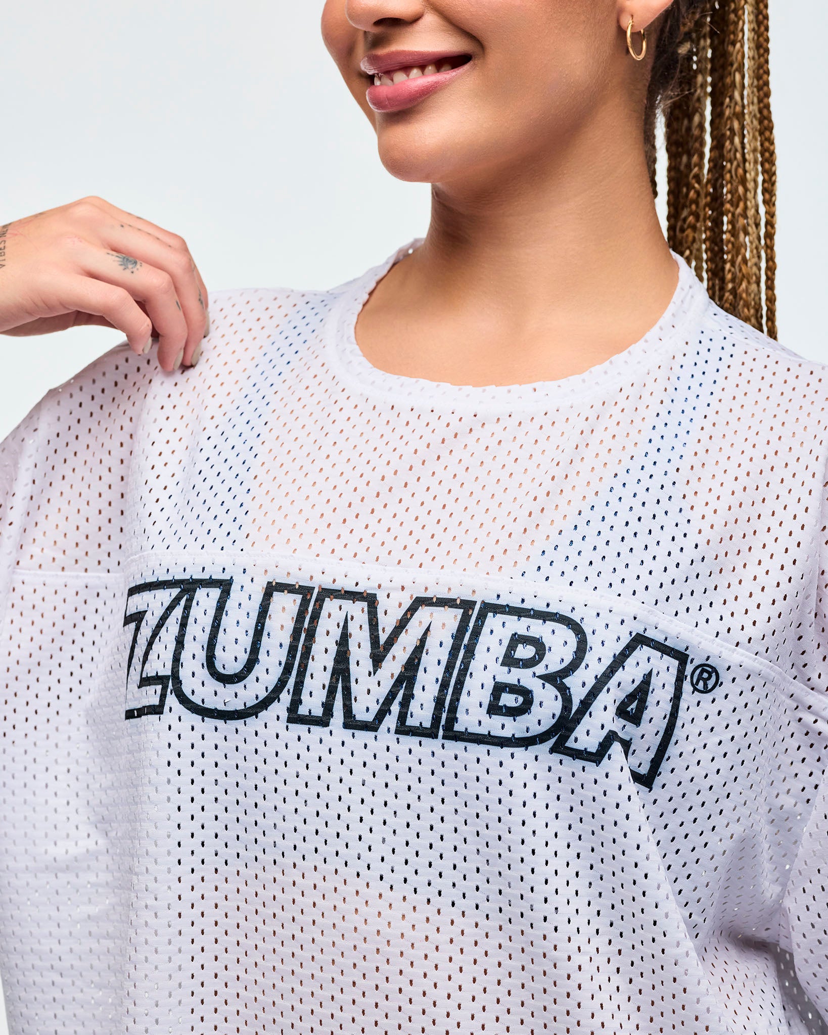 ZUMBA 正規品　新品 Zumba Libre Boxy Mesh Top With Side Slits – Zumba Wear