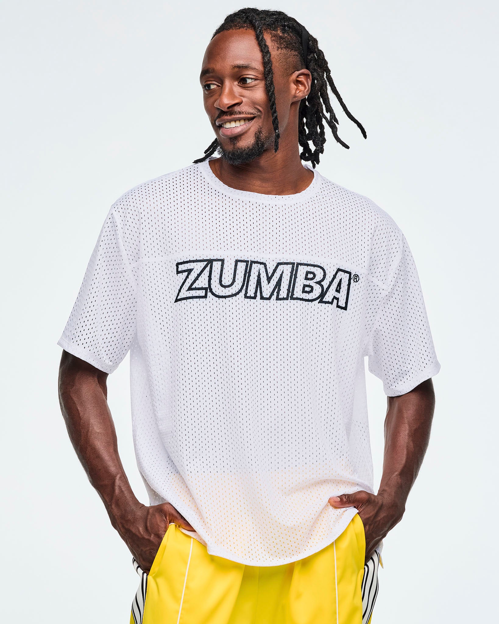 ZUMBA 正規品　新品 Zumba Libre Boxy Mesh Top With Side Slits – Zumba Wear