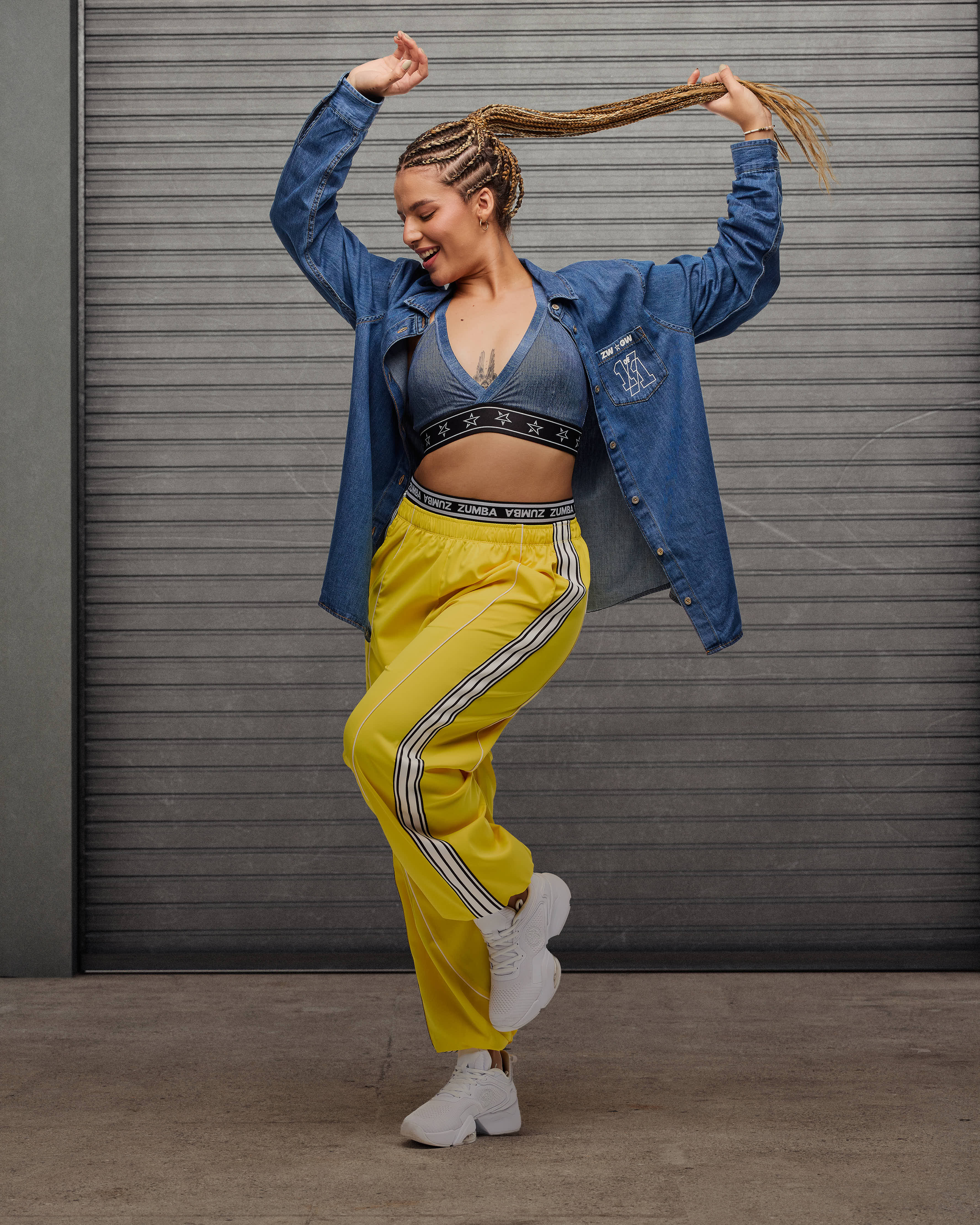 zumba パンツ　ZW Double Waisted Pants Victory Double Waisted Slouch Woven Pants – Zumba Wear | STRONG iD