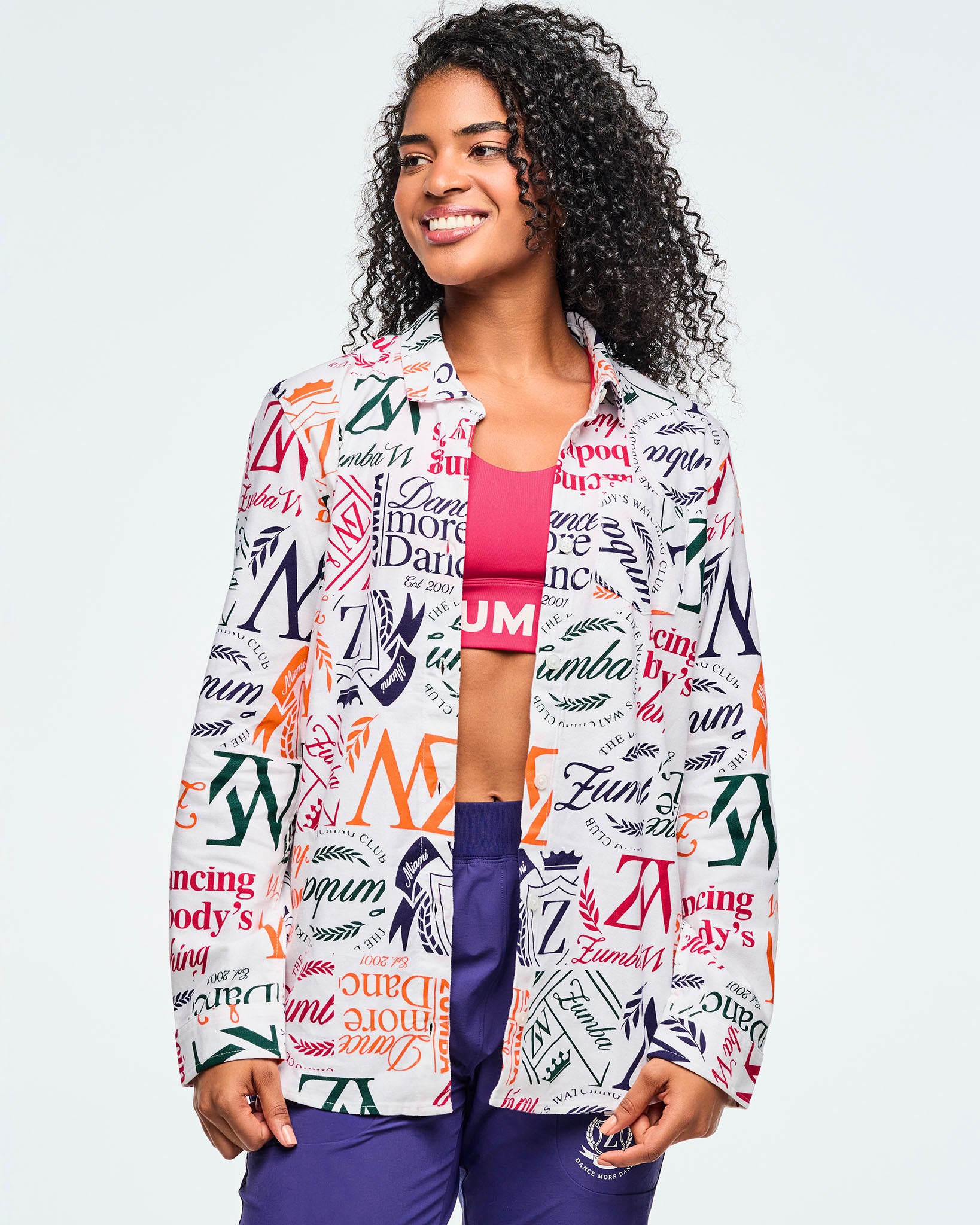 Class of 2001 Button Down – Zumba Wear | STRONG iD