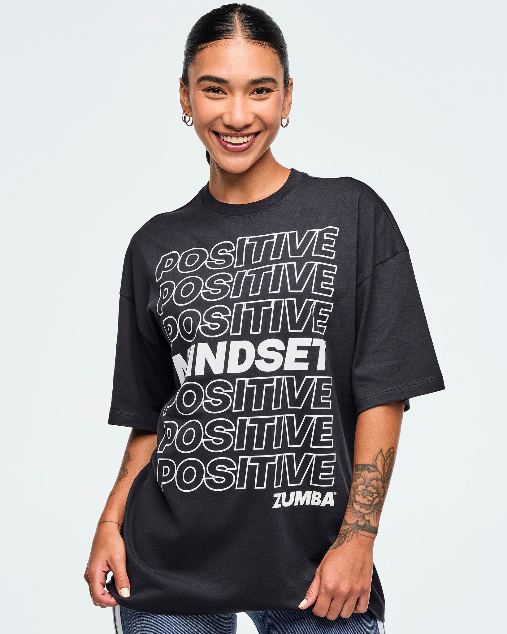 ZW Oversized Drop Shoulder Tee – Zumba Wear | STRONG iD