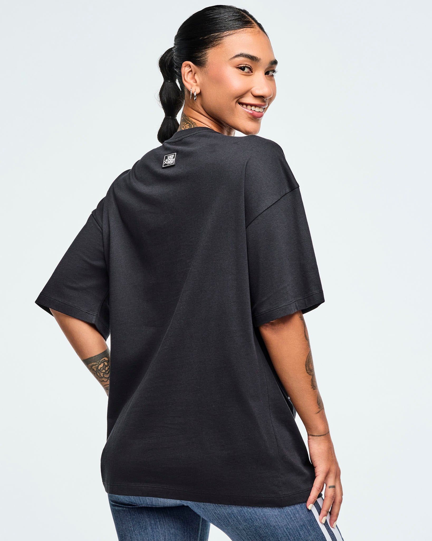 ZW Oversized Drop Shoulder Tee – Zumba Wear | STRONG iD
