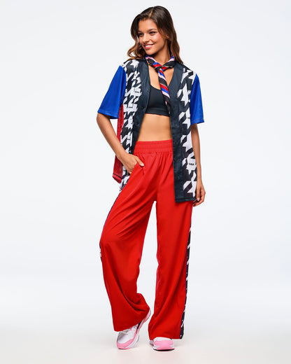 Zumba Amour Baseball Button-Up Jersey