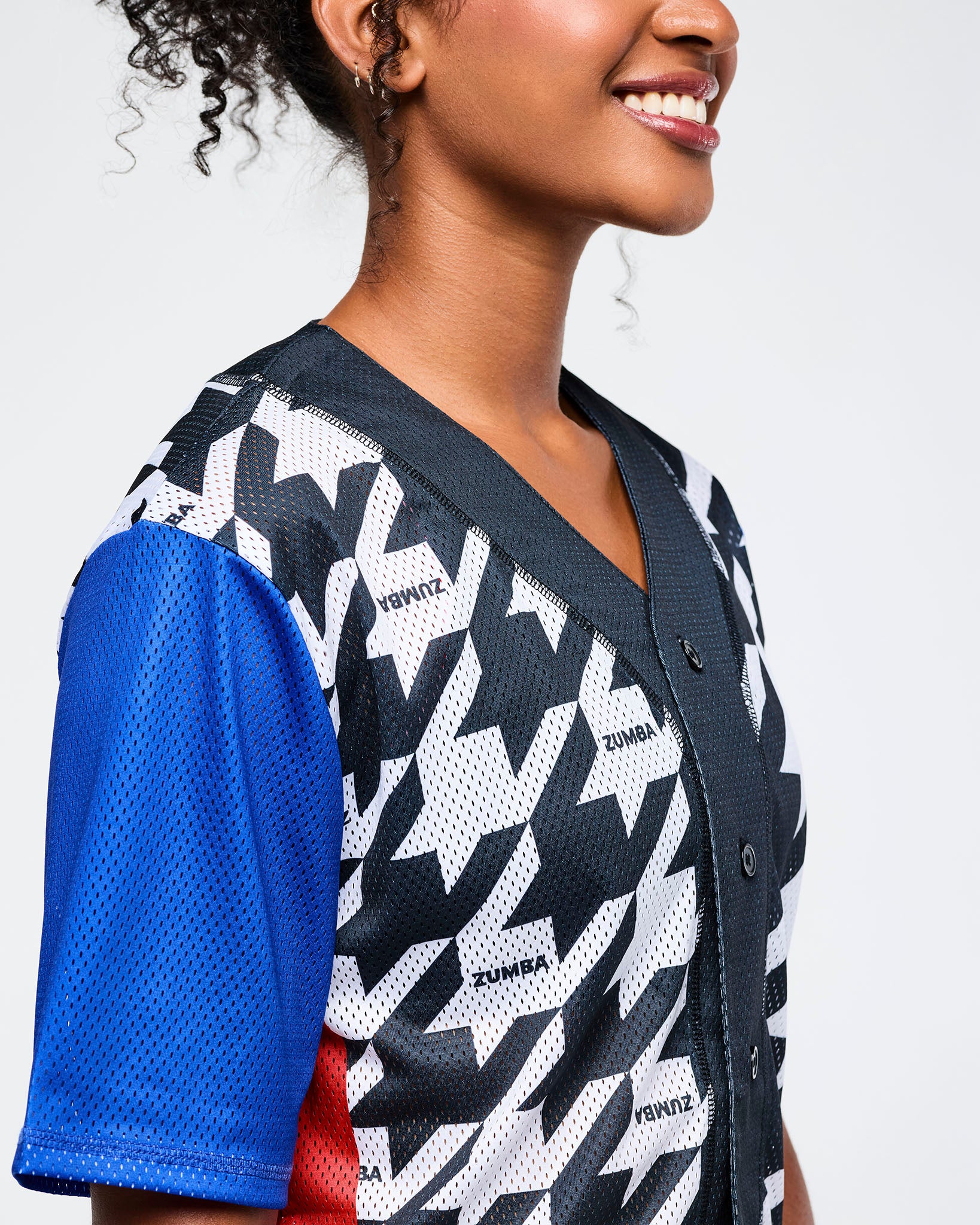 Zumba Amour Baseball Button-Up Jersey – Zumba Wear | STRONG iD