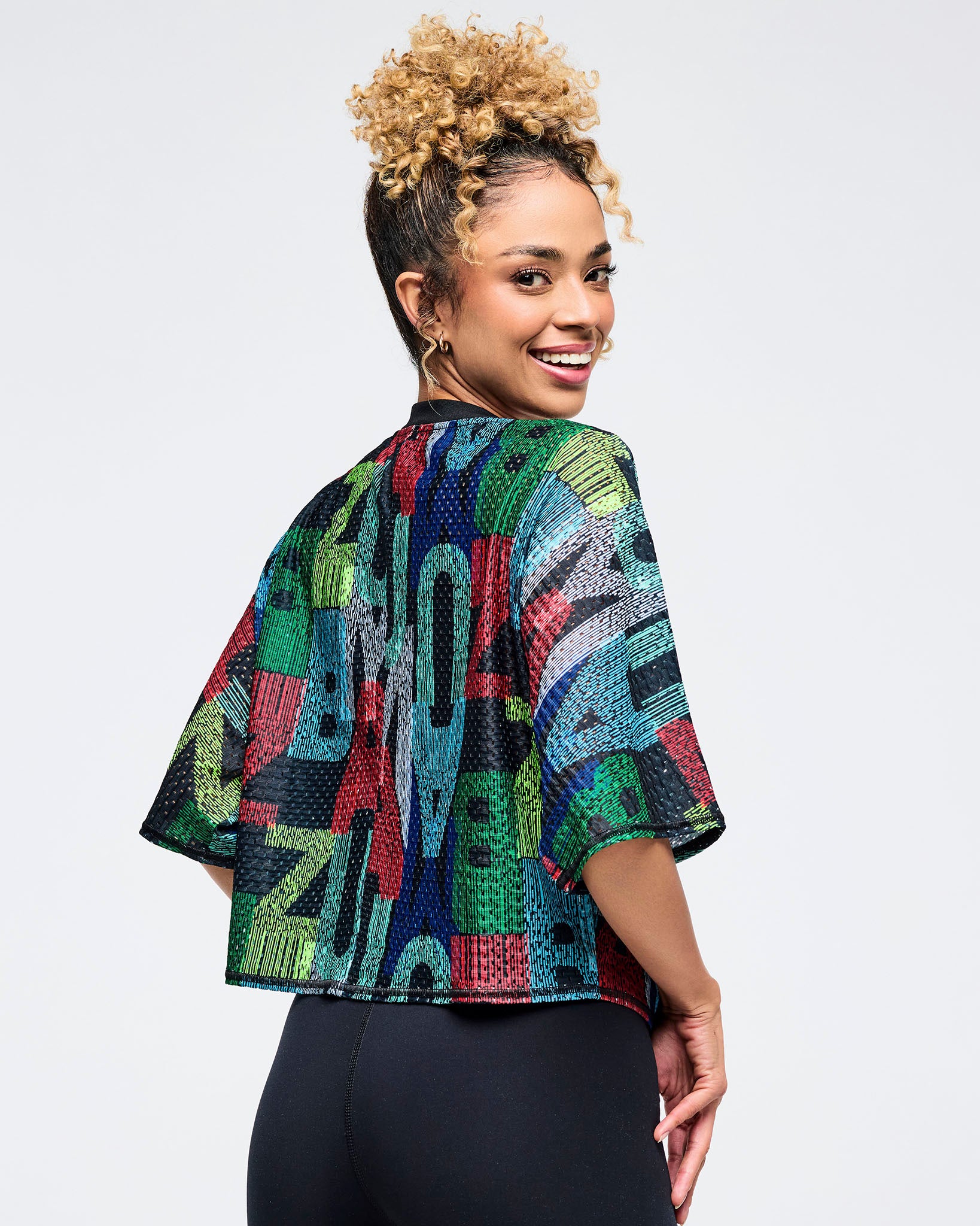 その他 Latin Movement Boxy Dolman Crop Top XS Latin Movement Boxy Dolman Crop Top – Zumba Wear | STRONG iD