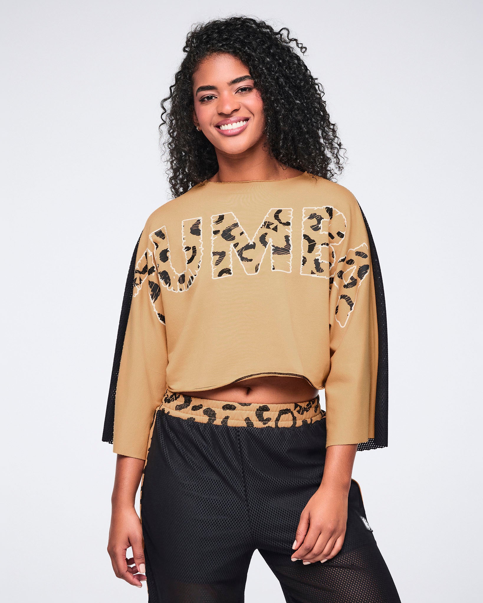 Wildbeat Mesh Dolman Top