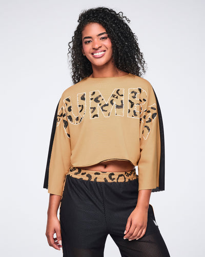 Wildbeat Mesh Dolman Top