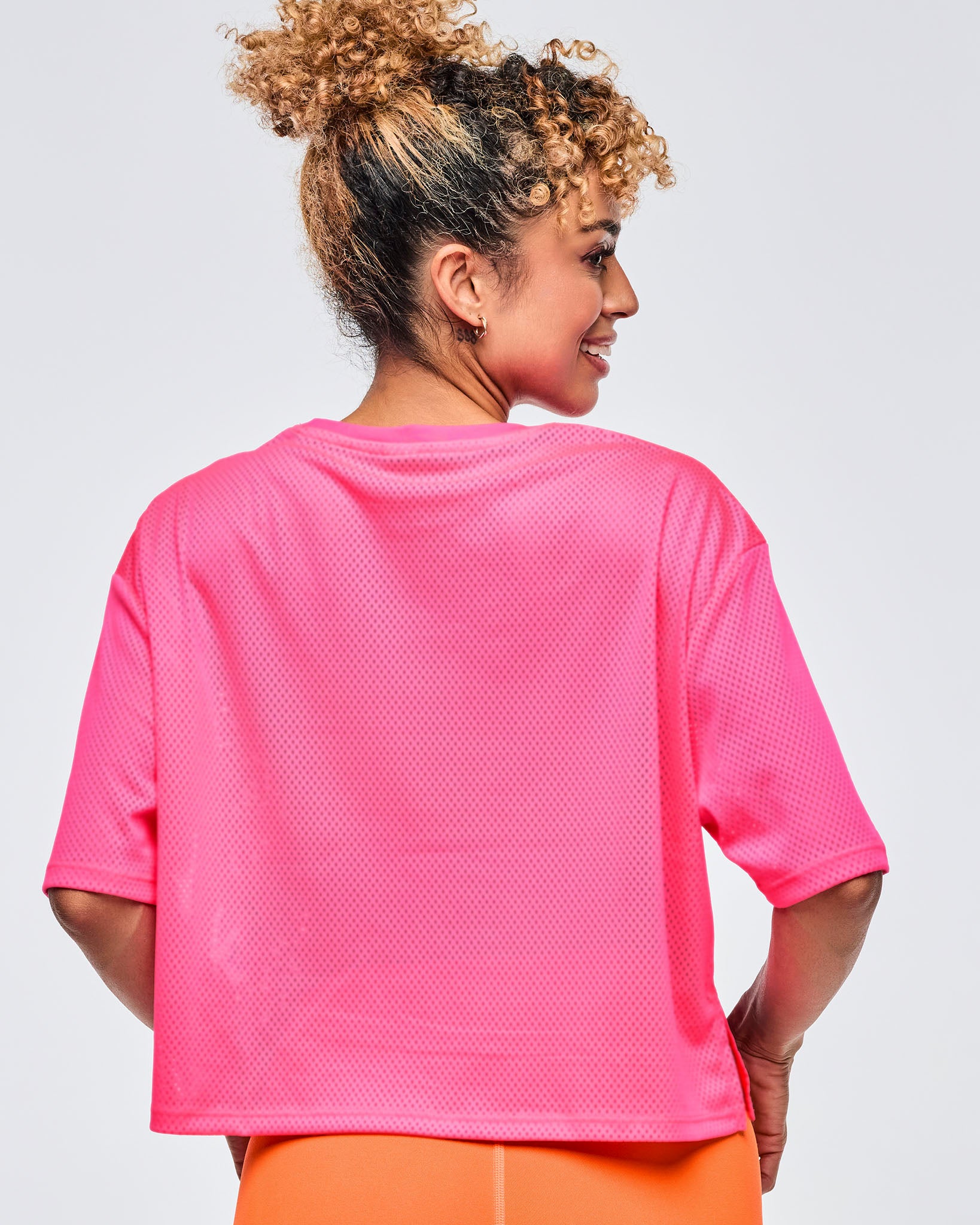 Neon Mesh Boxy Crop Top – Zumba Wear | STRONG iD