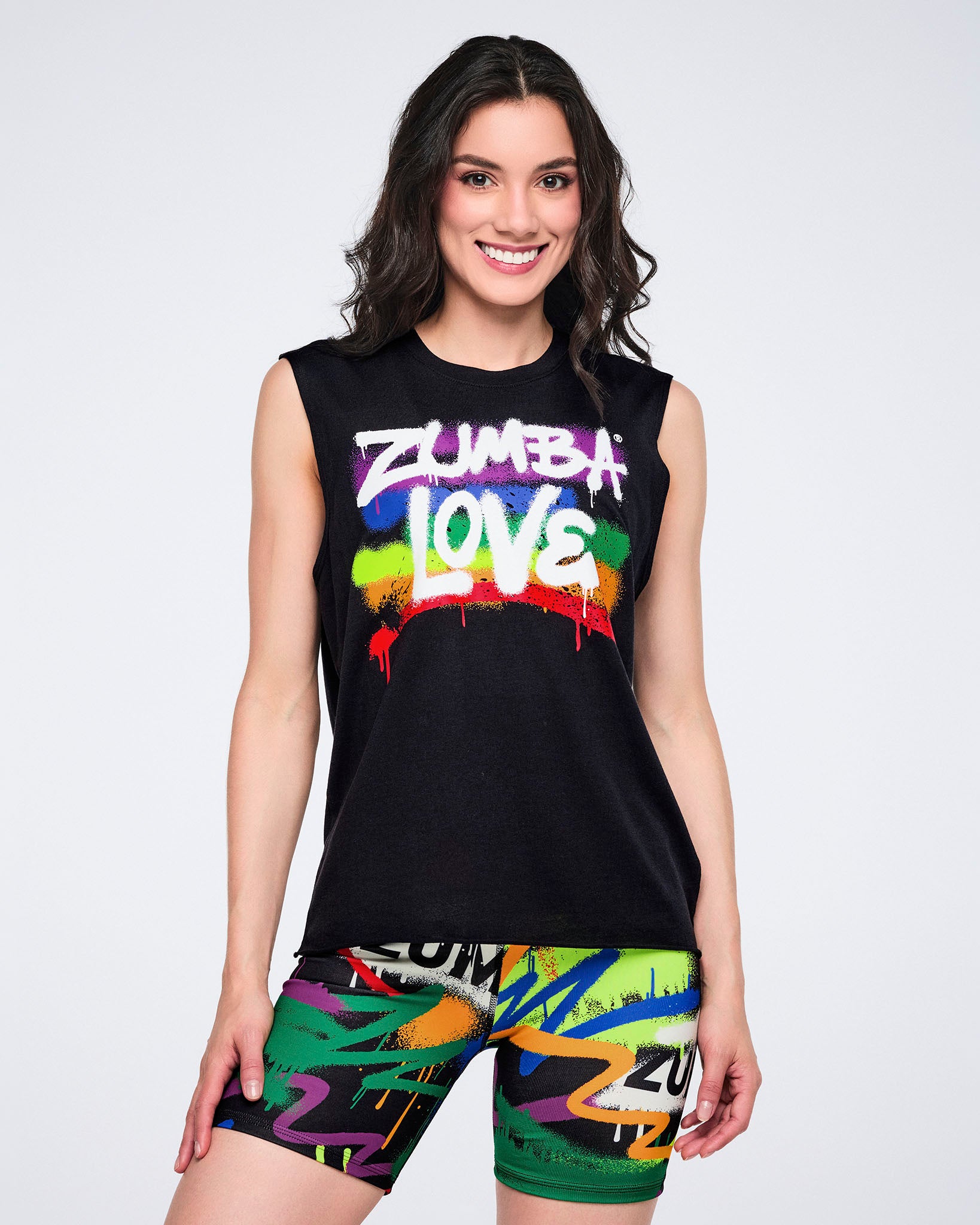 ZUMBA タンクトップ M グラデーション Pride Crew Neck Muscle Tank – Zumba Wear | STRONG iD