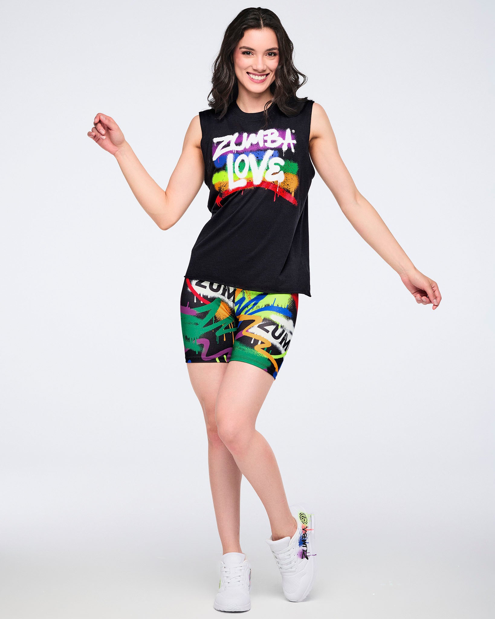 Pride Crew Neck Muscle Tank – Zumba Wear | STRONG iD