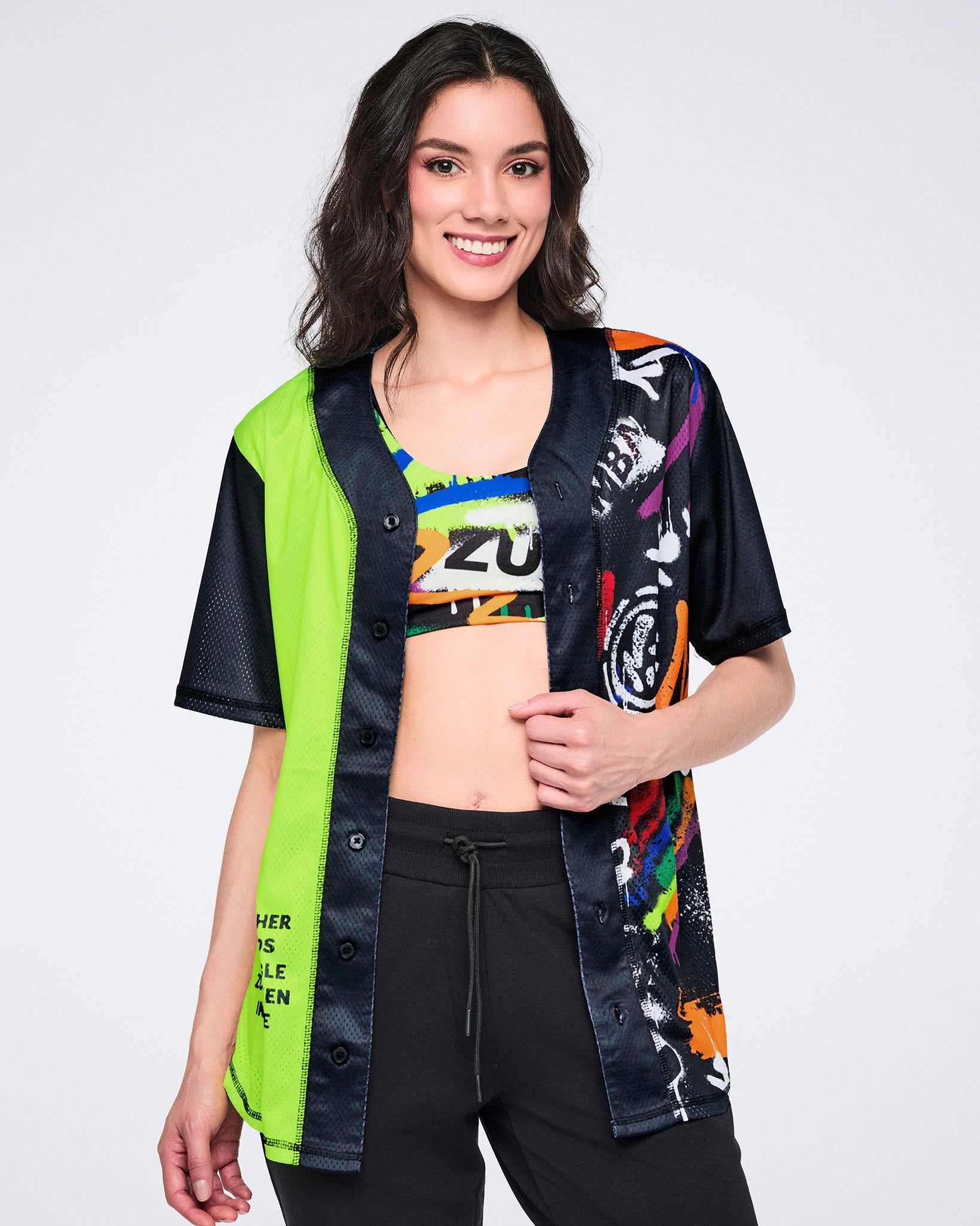 Pride Baseball Button Up – Zumba Wear | STRONG iD