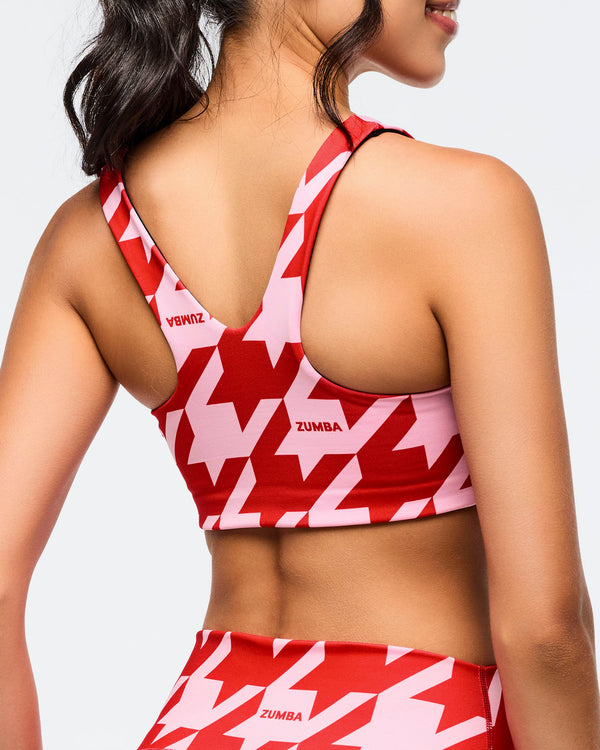 Zumba Amour Z-Lift Reversible Scoop Bra