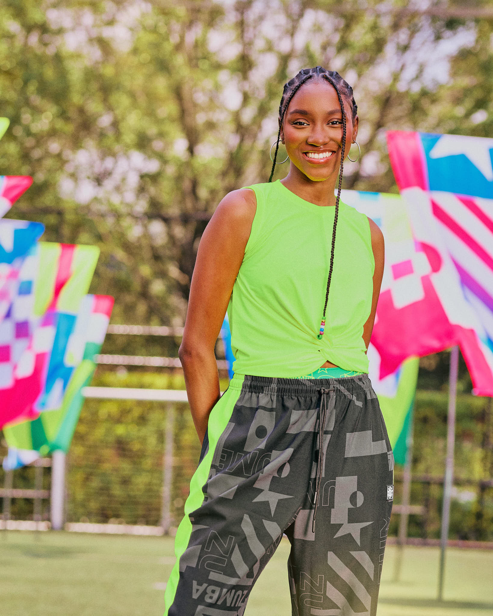 Worldwide Front Twist Mesh Tank – Zumba Wear | STRONG iD