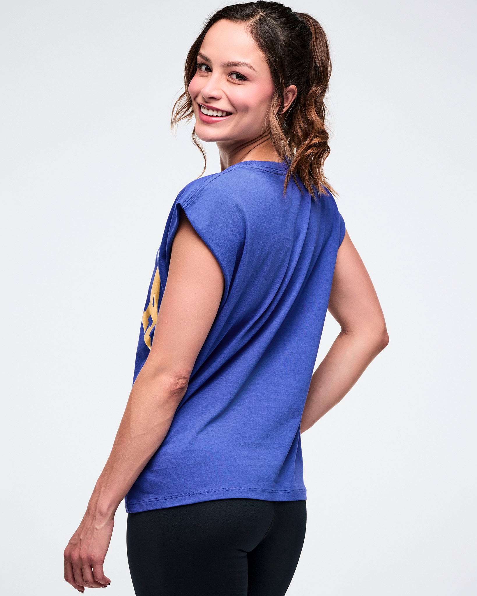 Worldwide Extended Shoulder Loose Tank – Zumba Wear | STRONG iD