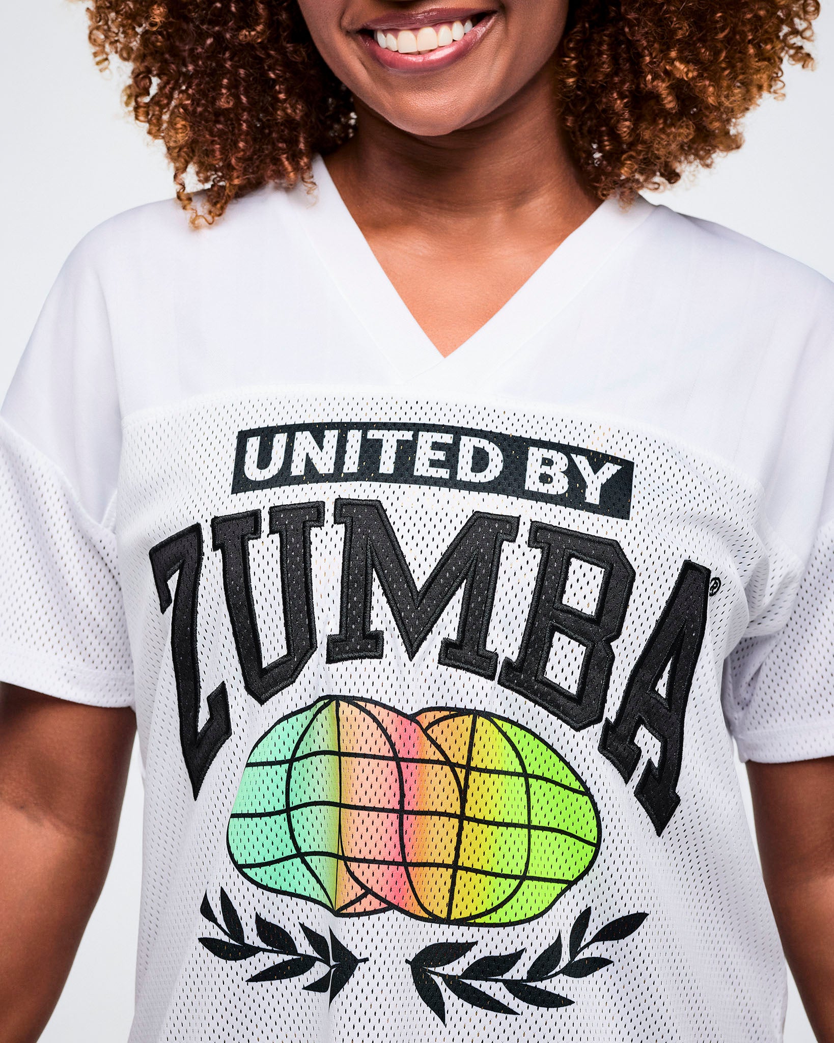 Worldwide V-Neck Mesh Top – Zumba Wear | STRONG iD