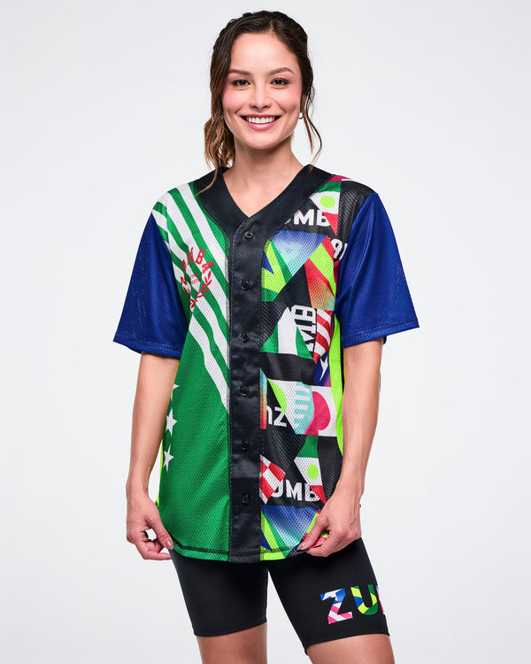 Worldwide Baseball Button Up Jersey