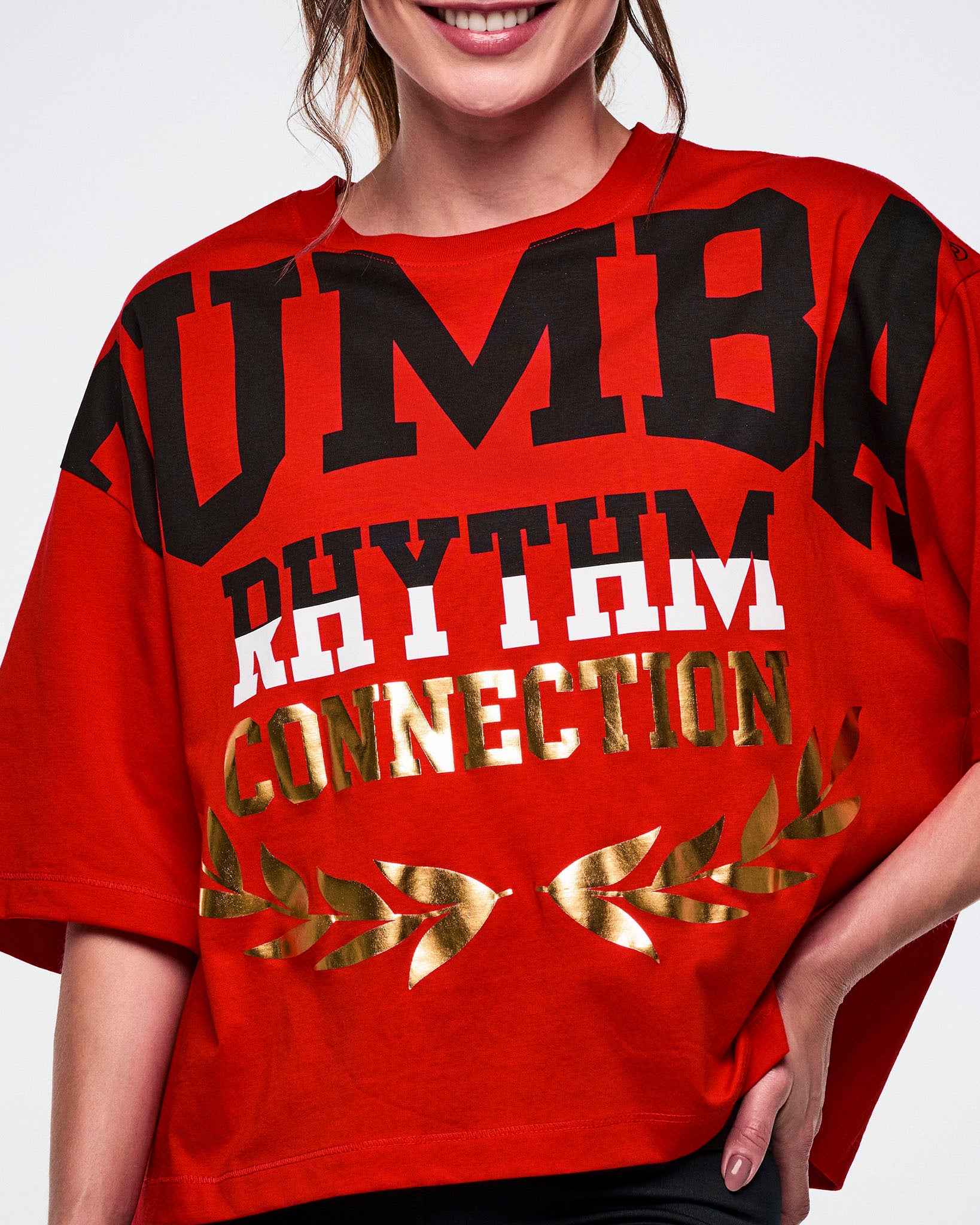 Worldwide Oversized Boxy Crop Top – Zumba Wear | STRONG iD