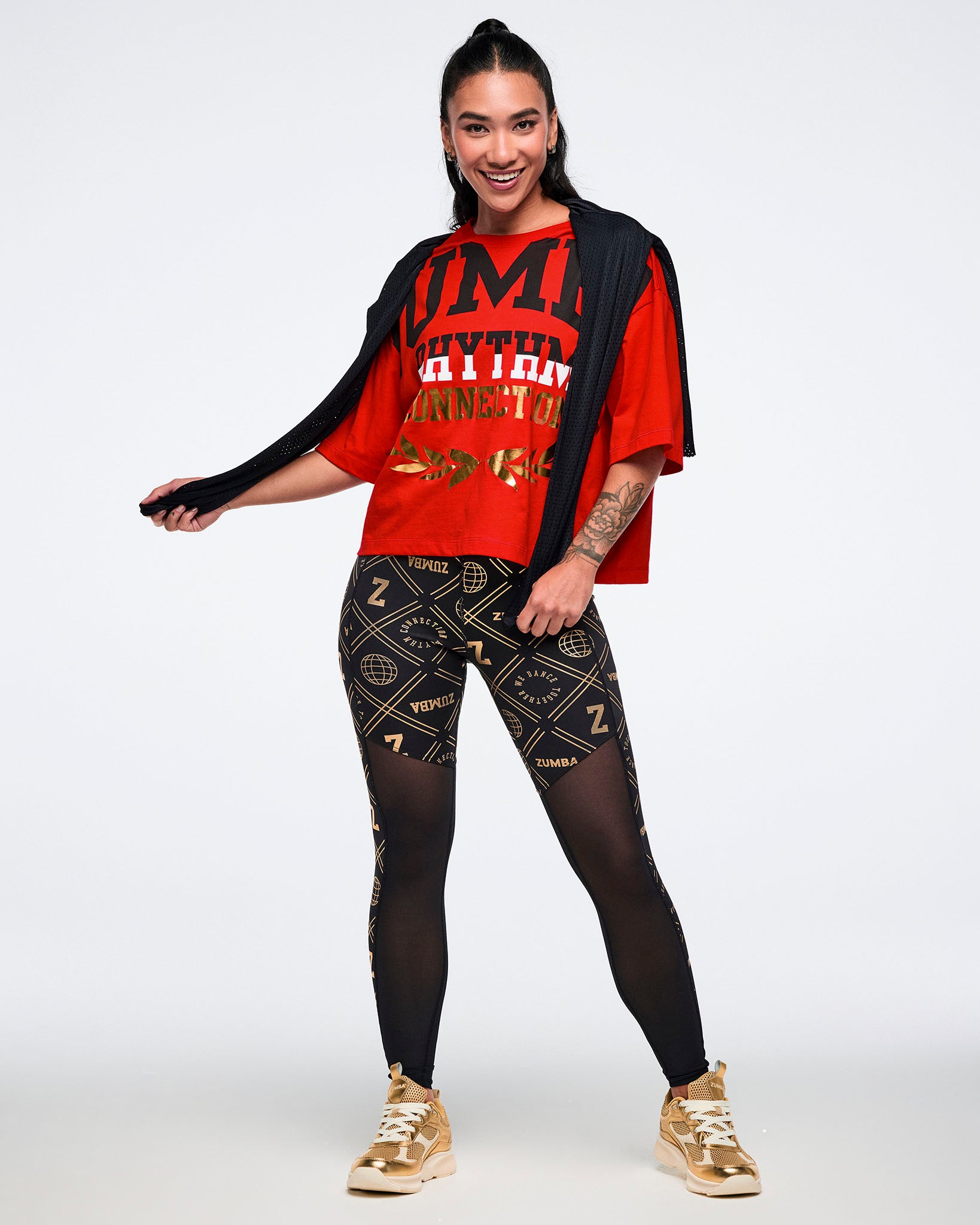 Worldwide Oversized Boxy Crop Top – Zumba Wear | STRONG iD