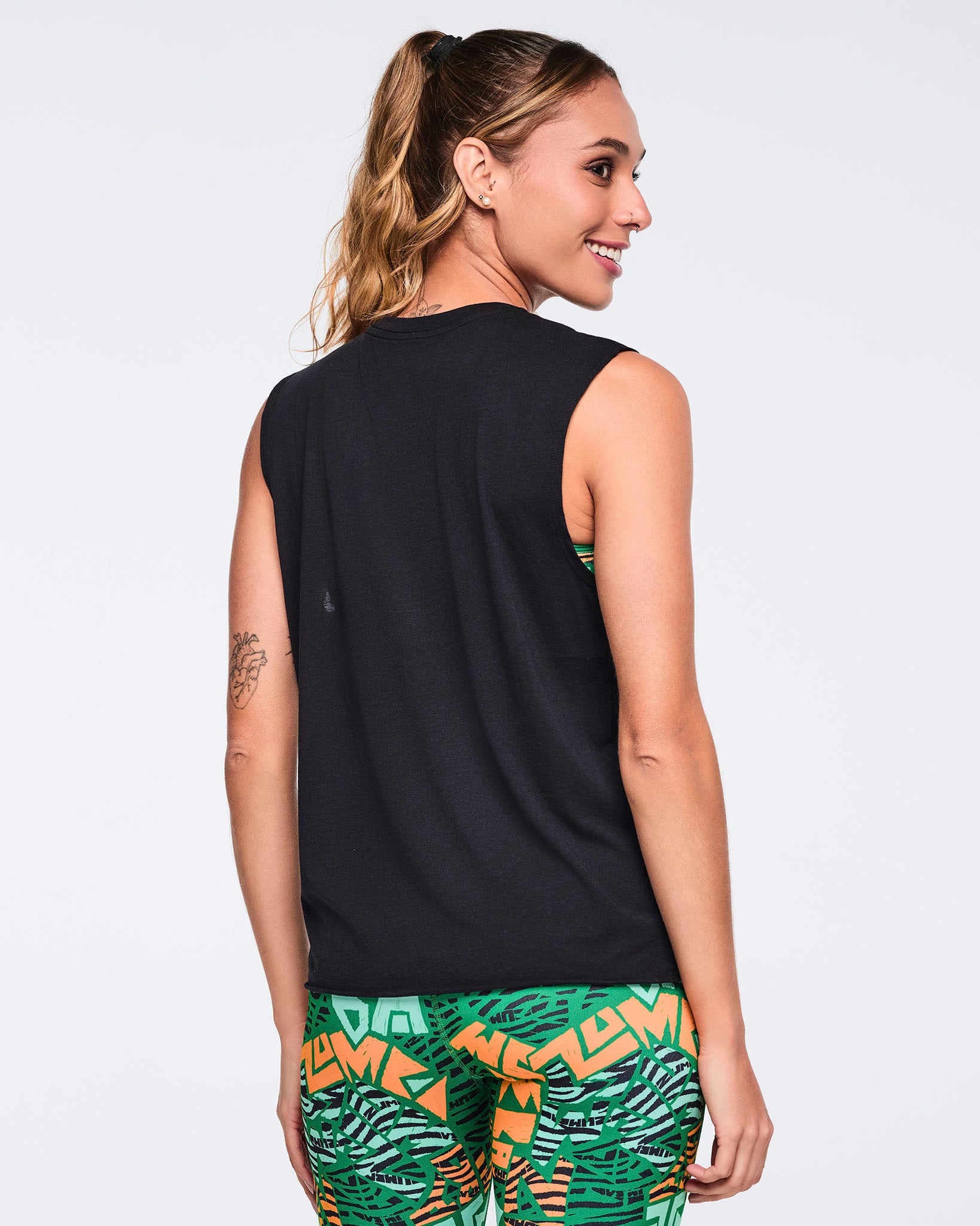 Wildbeat Crew Neck Muscle Tank – Zumba Wear | STRONG iD