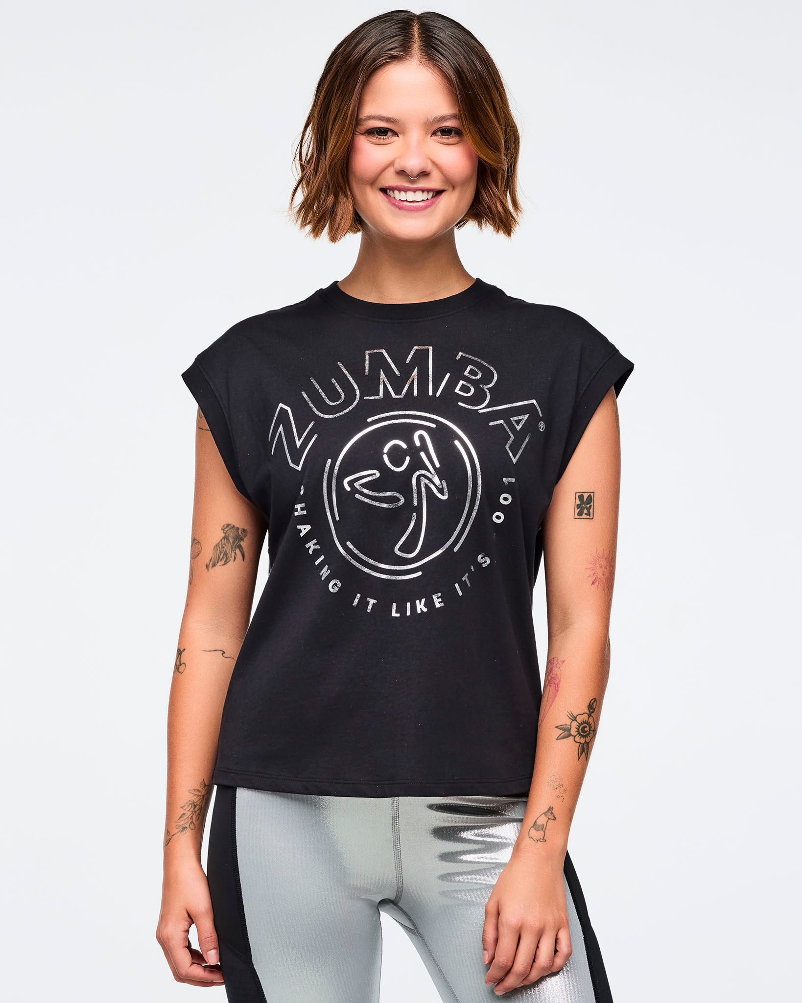 Zumba 25 Extended Shoulder Loose Tank – Zumba Wear | STRONG iD