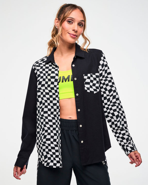 Electric Feel Button Down