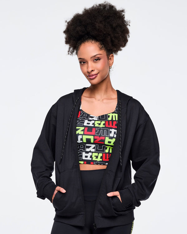 Eastern Flavor Zip-Up Hoodie