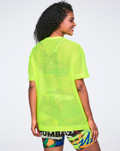 Pride Boxy Mesh Top