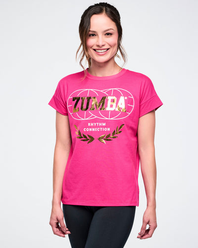 Worldwide Crew Neck Top