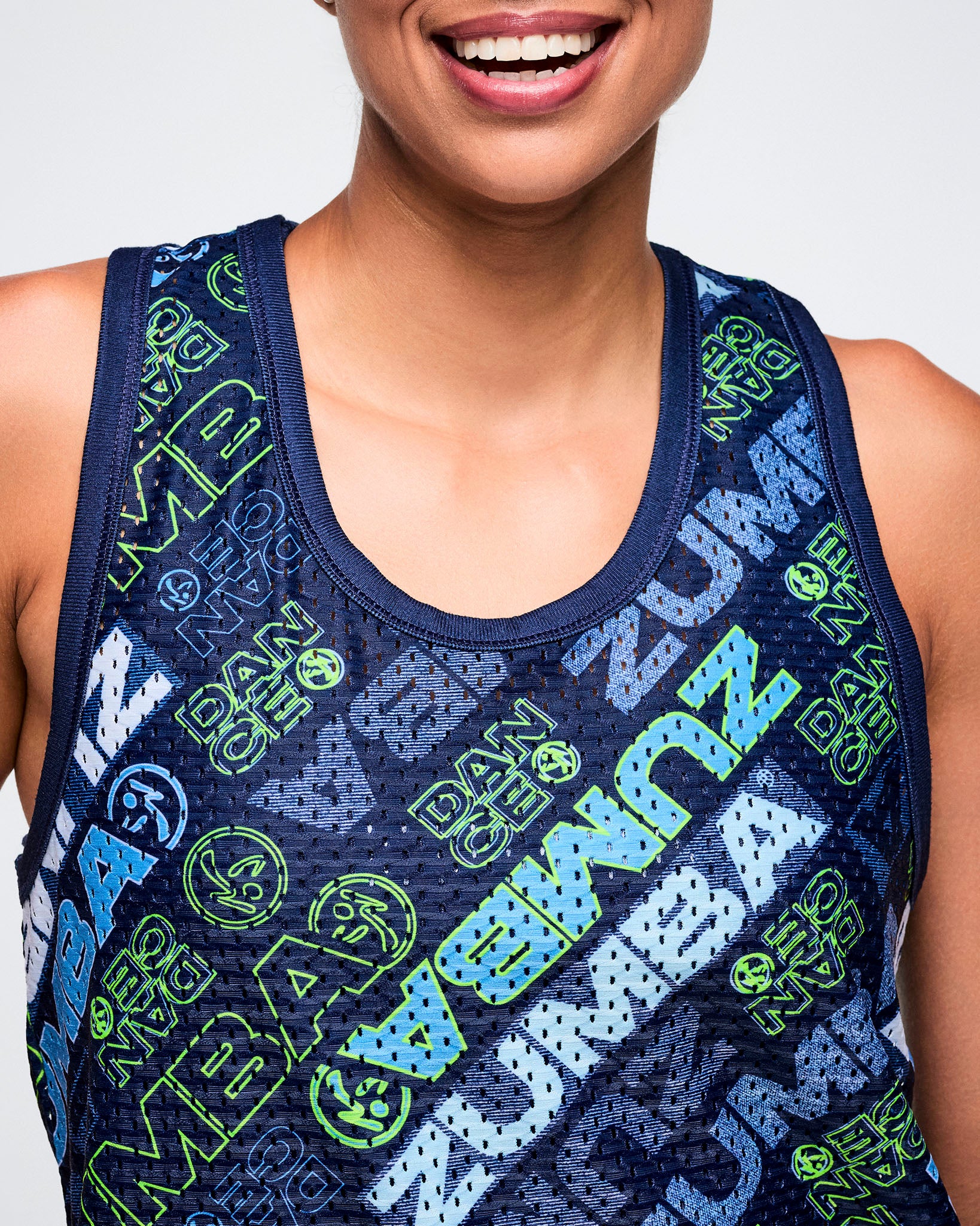 Jean Jamz Basketball Tank – Zumba Wear | STRONG iD
