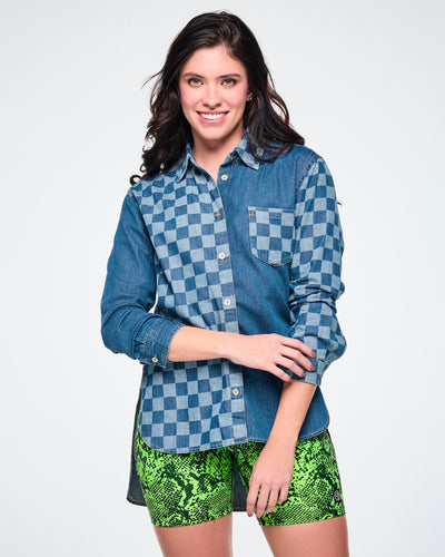 Jean Jamz Button Down