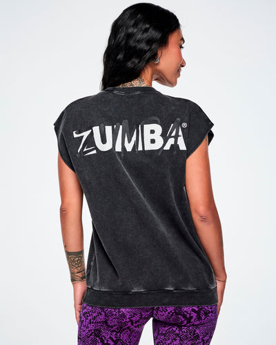 Rock 'n' Roll Loose Top With Mesh