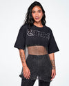 Rock 'n' Roll Oversized Long Mesh Top