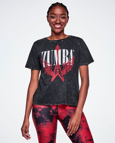 Rock 'n' Roll Loose Crew Neck Tee