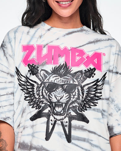 Rock 'n' Roll Oversized Drop Shoulder Tee