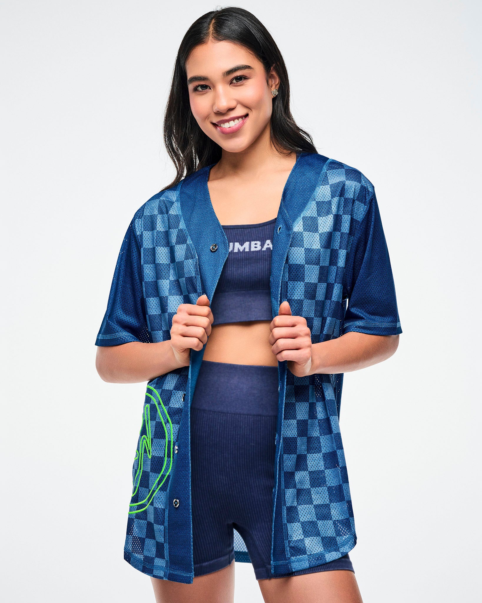 Jean Jamz Button Up Jersey – Zumba Wear | STRONG iD