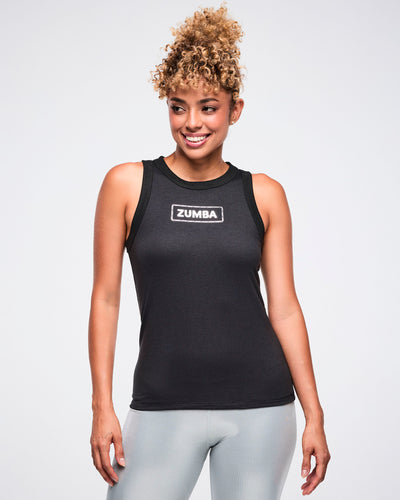 Dale-Z High Neck Racerback Tank