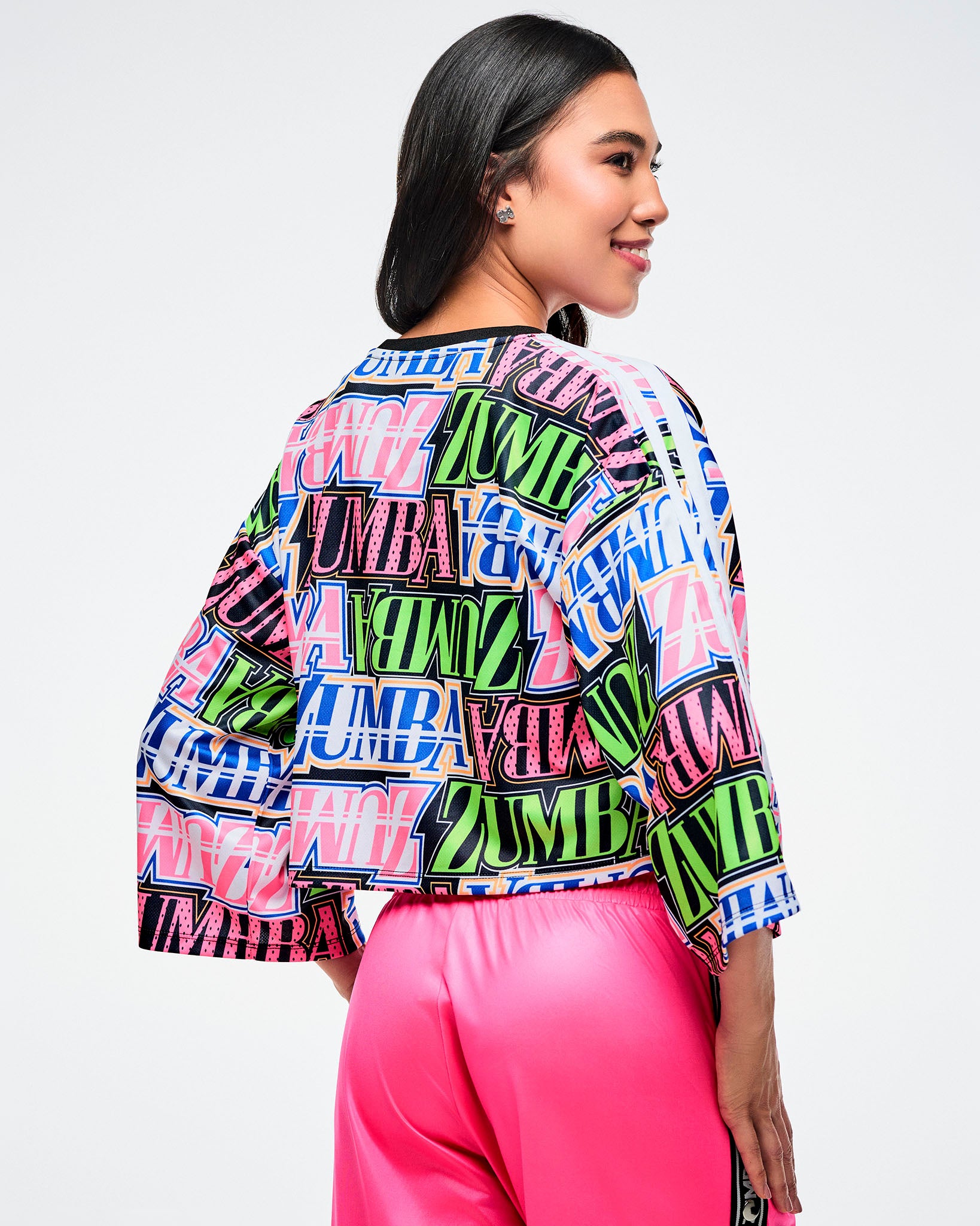 Dale-Z Oversized Boxy Crop Top – Zumba Wear | STRONG iD