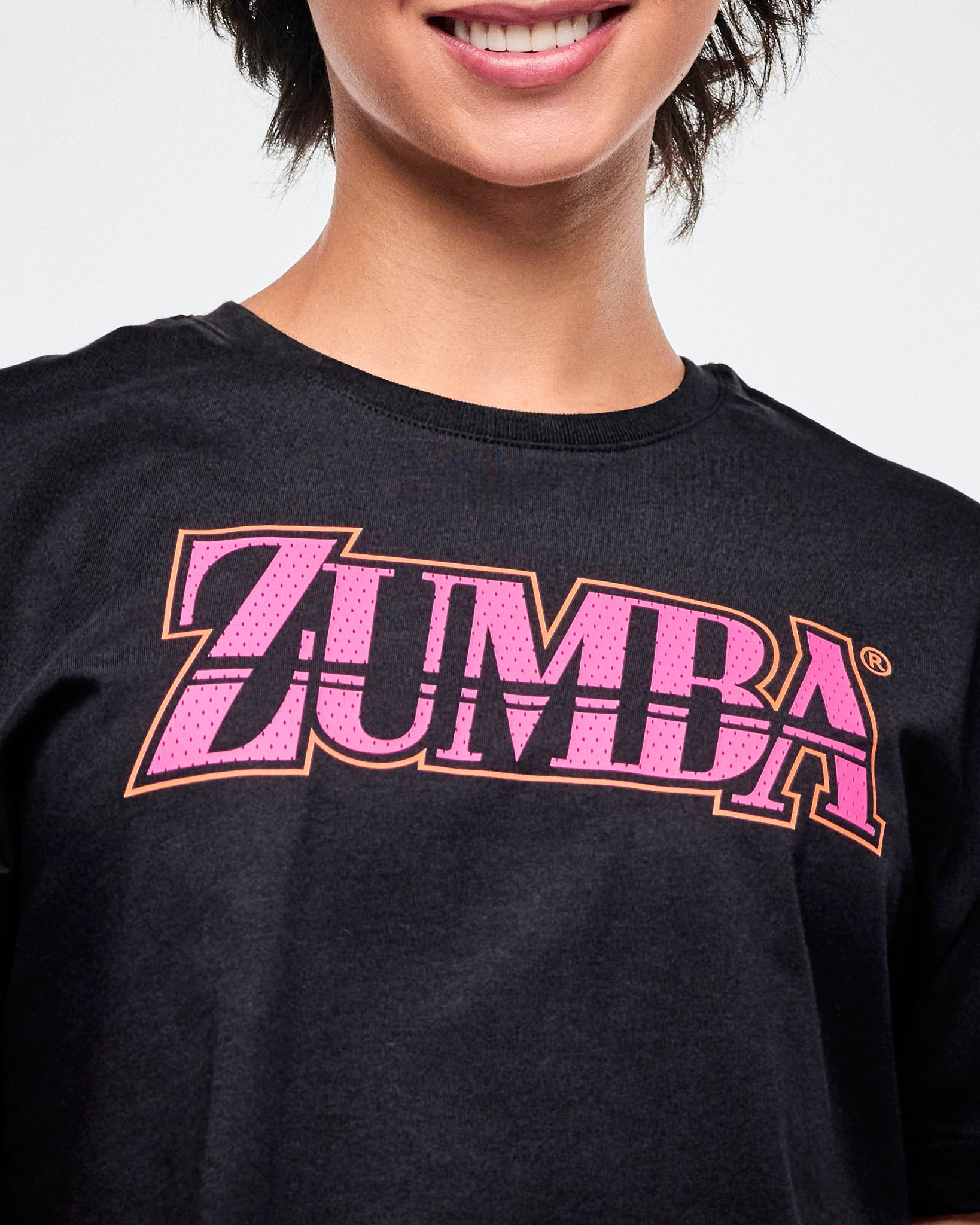 Dale-Z Crew Neck Crop Top – Zumba Wear | STRONG iD