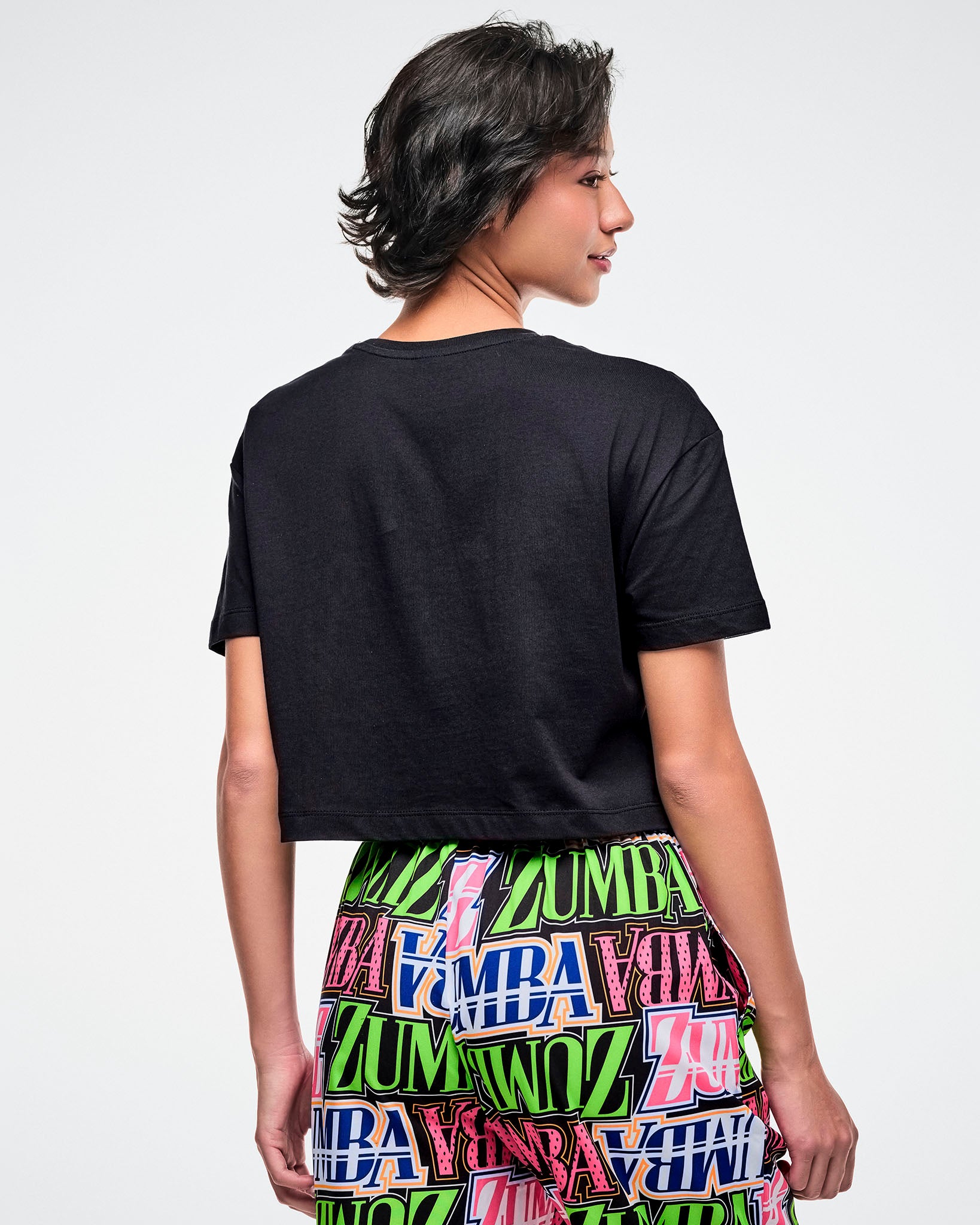 Dale-Z Crew Neck Crop Top – Zumba Wear | STRONG iD