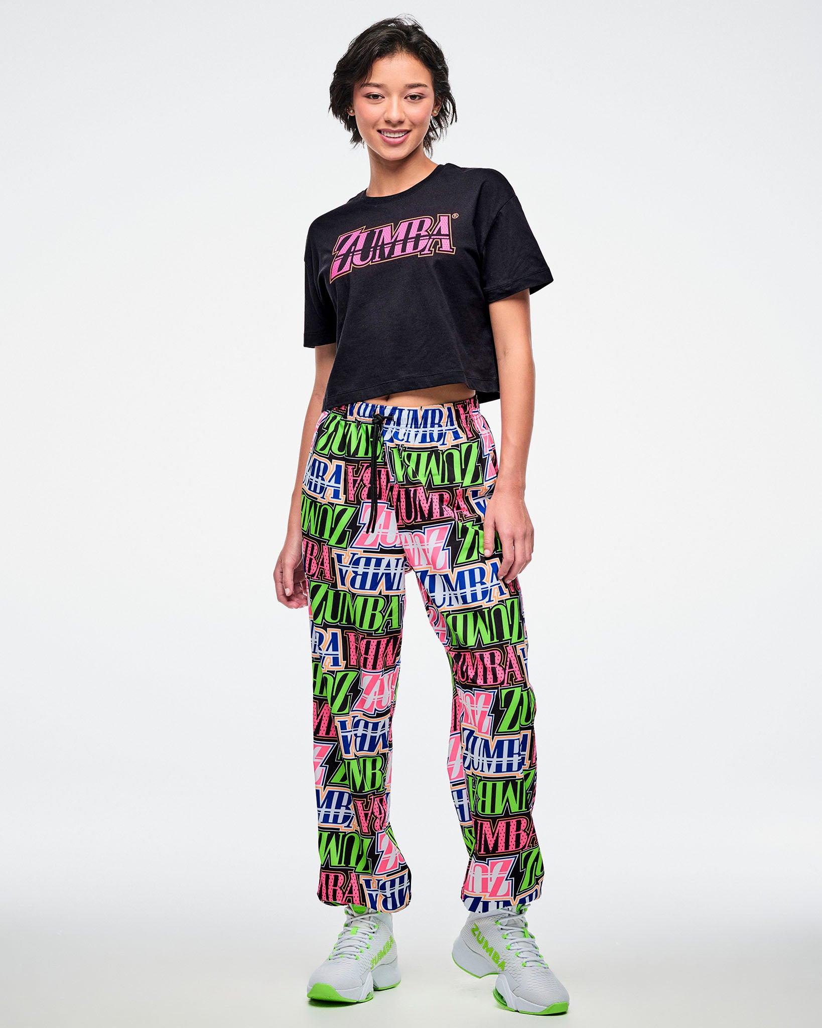 Dale-Z Crew Neck Crop Top – Zumba Wear | STRONG iD